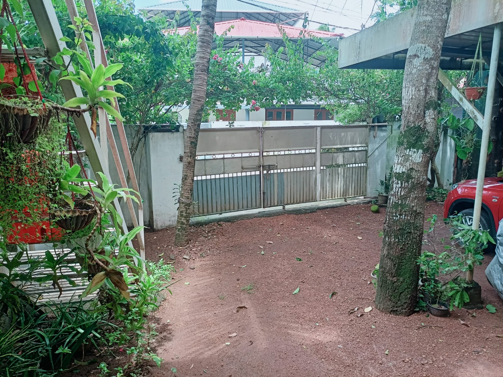 Secure parking available for guests at our homestay.